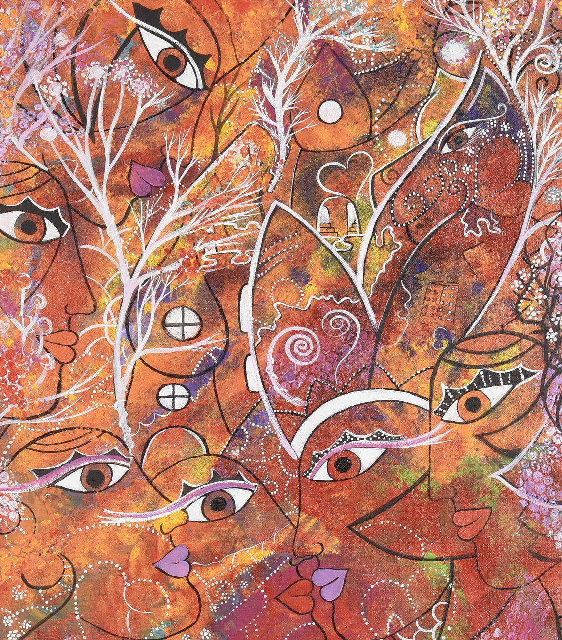 DAVID ÅBERG. Olja på duk.