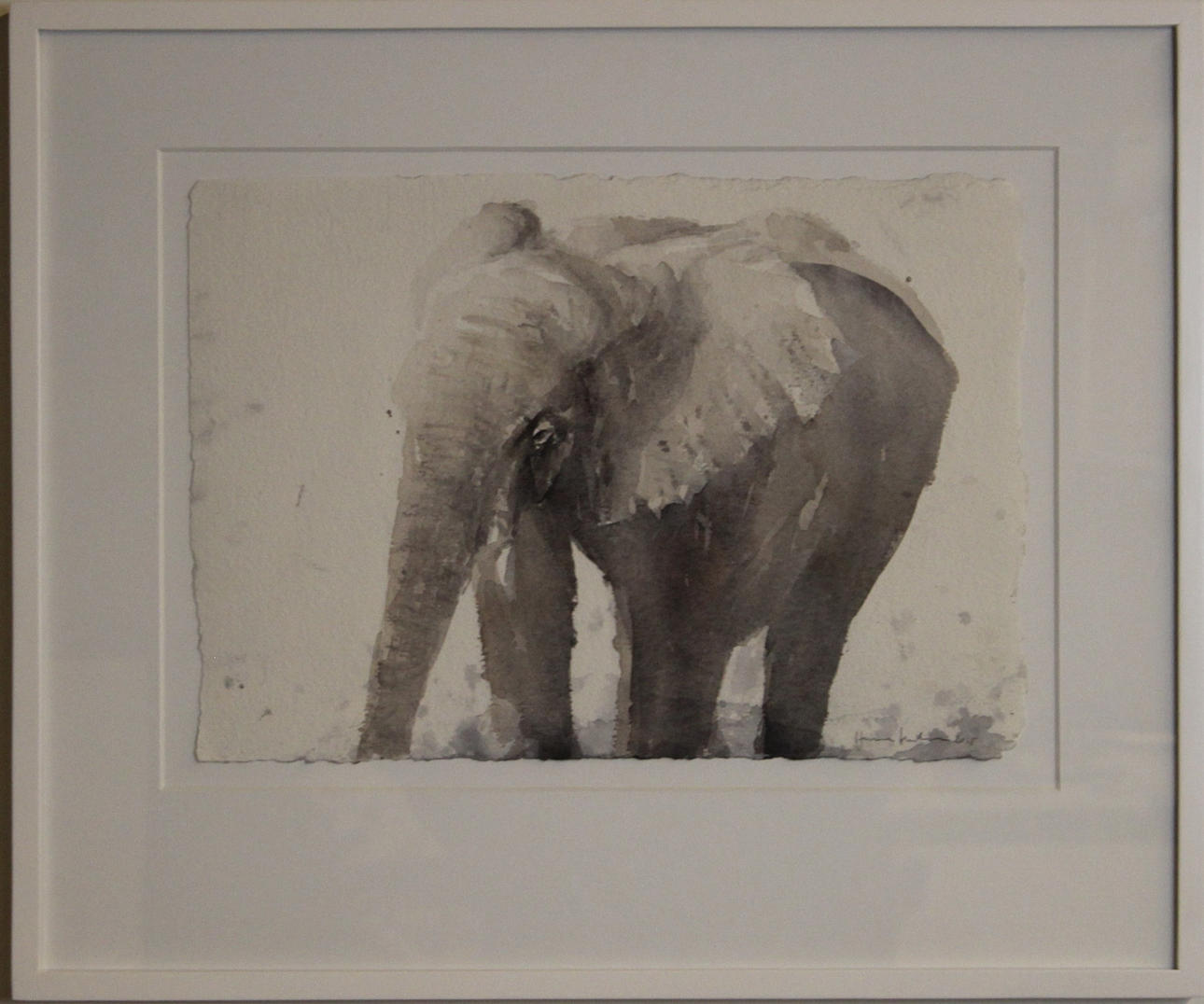 HASSE KARLSSON. WATERCOLOR signed.