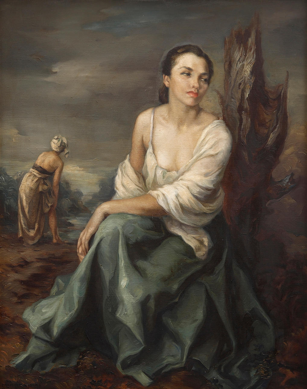 FRANCISCO RIBERA. Eine junge Frau.