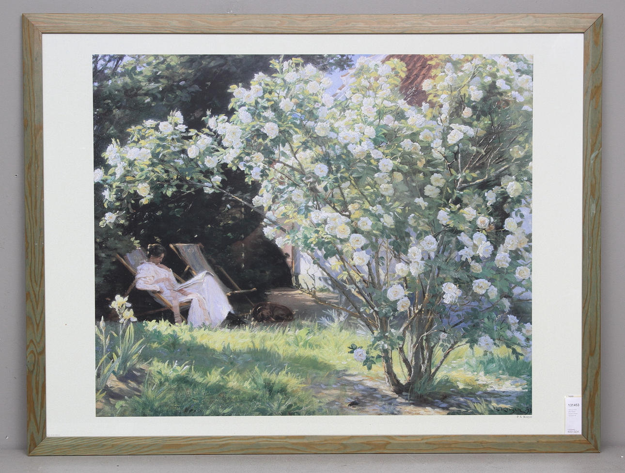 TAVLA, tryck efter Peder Severin Krøyer, 19/2000-tal.