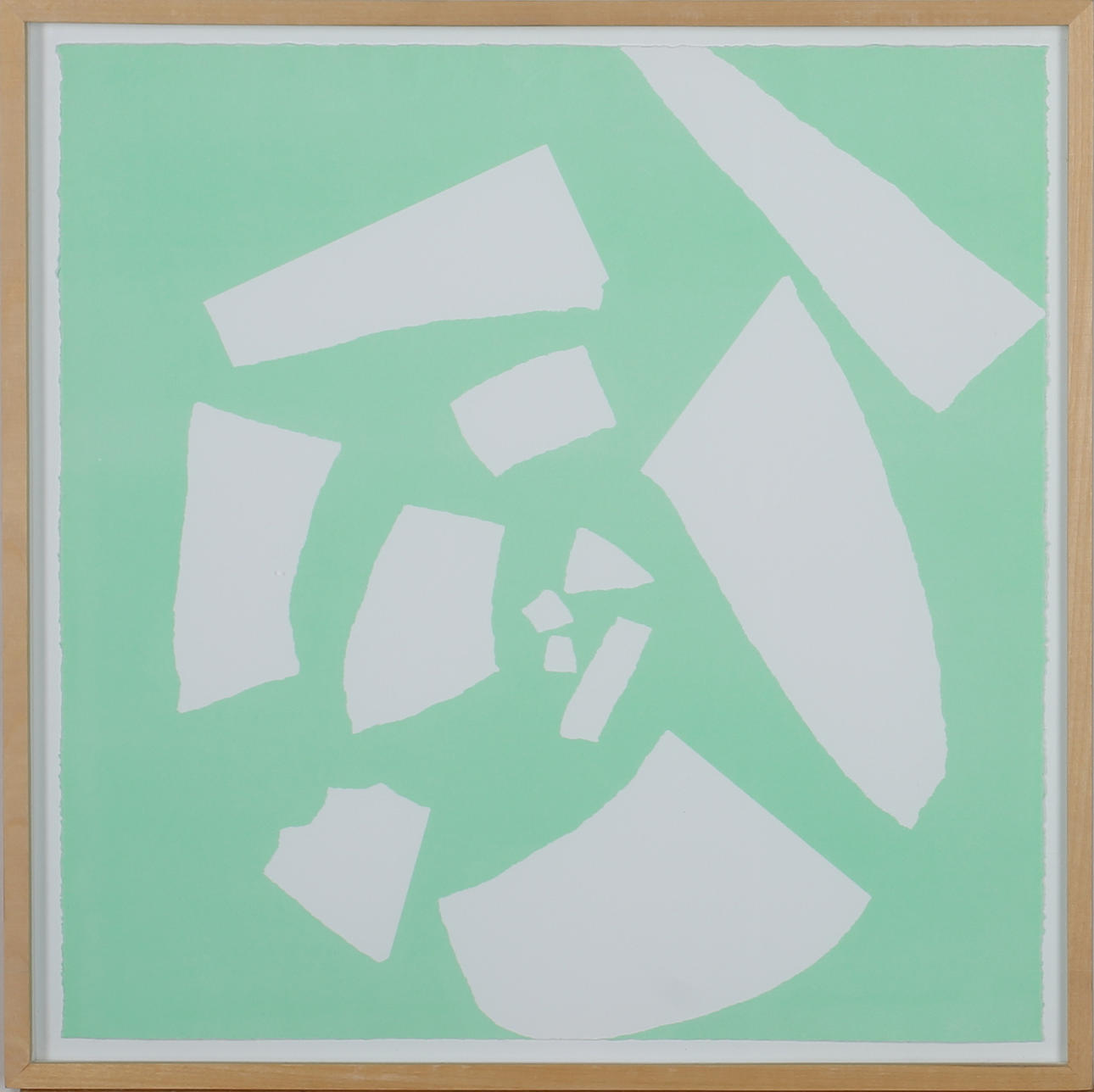 ANDREAS ERIKSSON. Snowflakes. Serigrafi. Signerad a tergo.