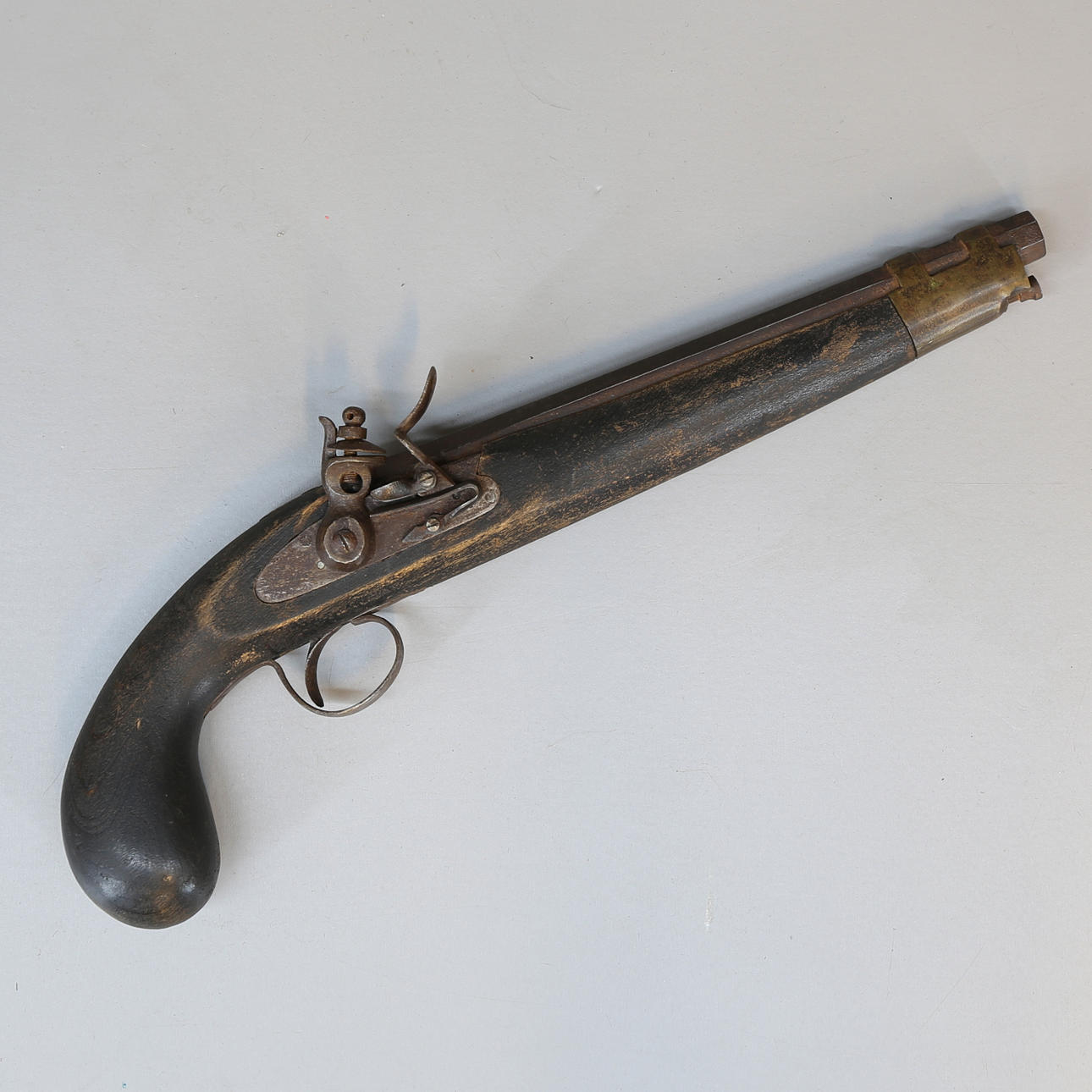 Låsestol af flint, 1800-tallet.