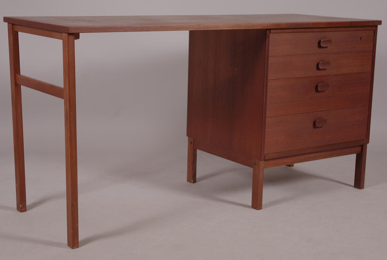 SKRIVBORD, Ulferts, Tibro, teak, 1950/60-tal.