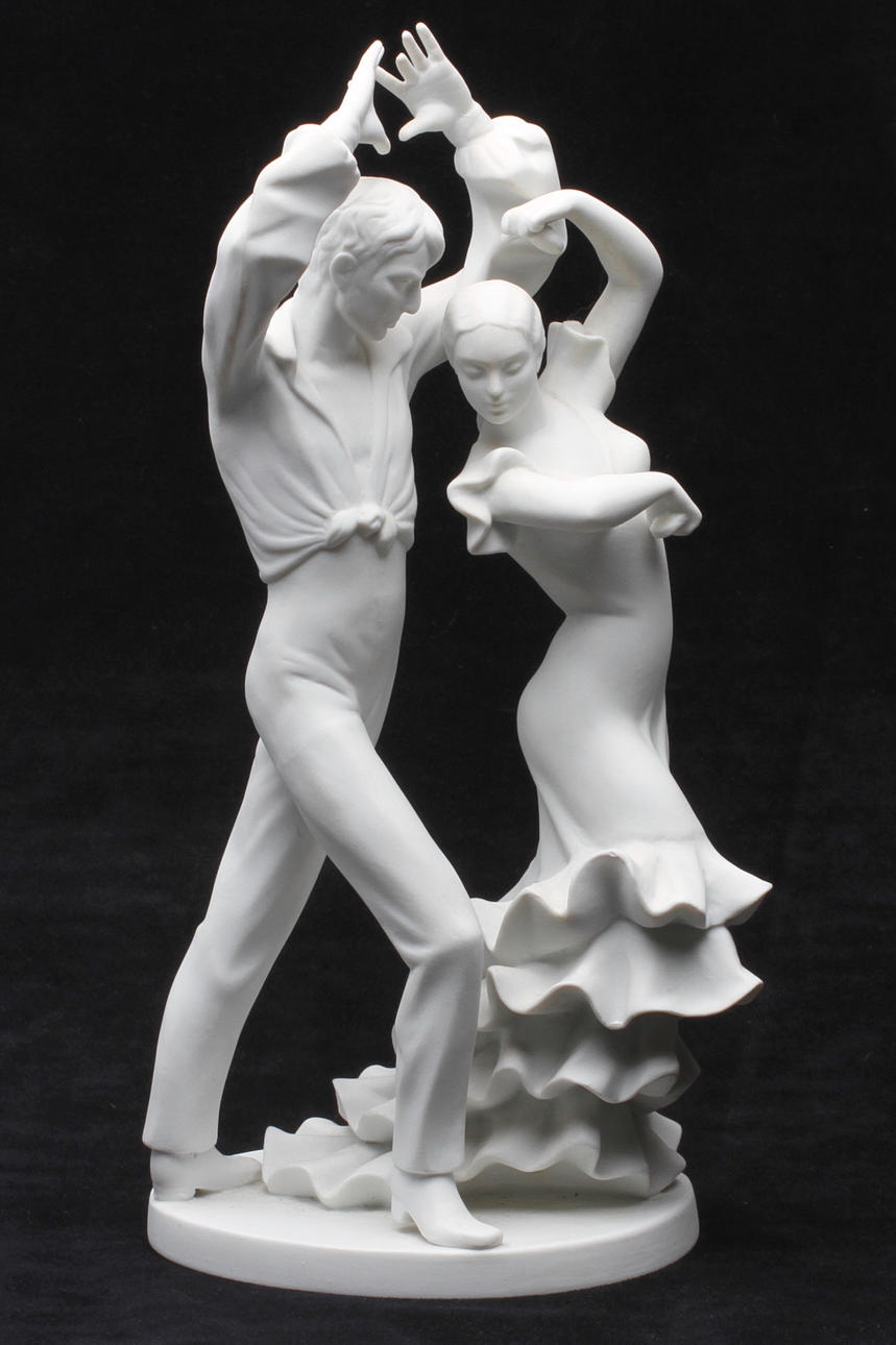 FIGURIN, parian, porslin, Spanien.