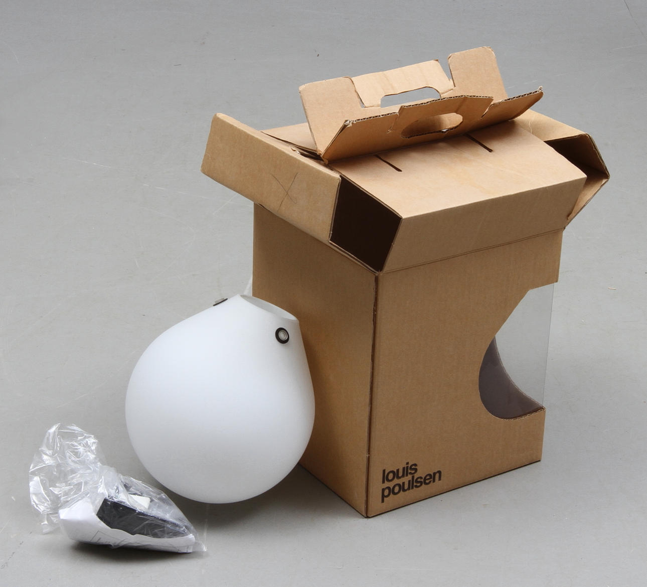 LAMPKUPA, glas, för "Moser Pendeln", Amu Moser för Louis Paulsen, 2000-tal.