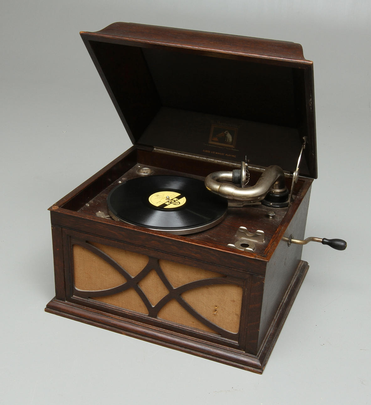 GRAMMOFON. His Master´s Voice, 1900-tal.