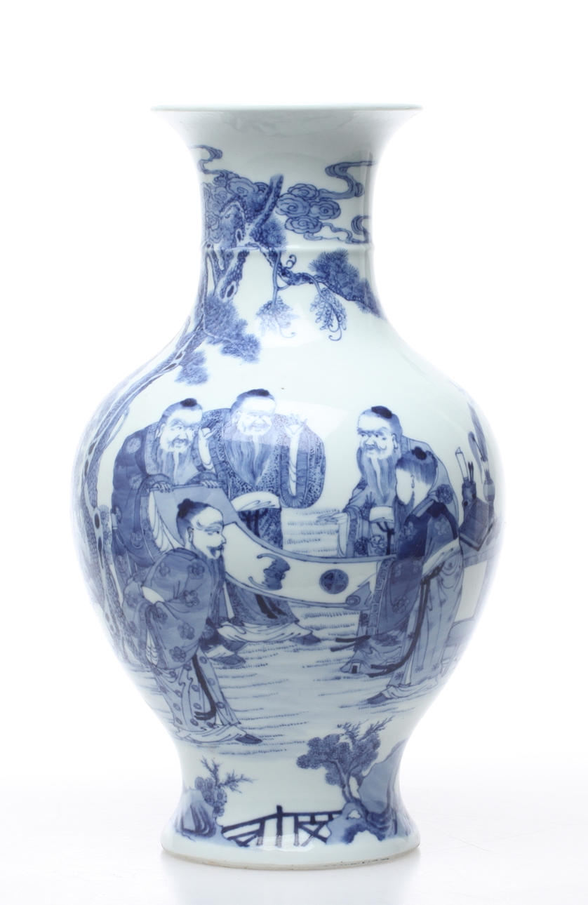 VAS, porslin, Kina, 1800-talets slut.