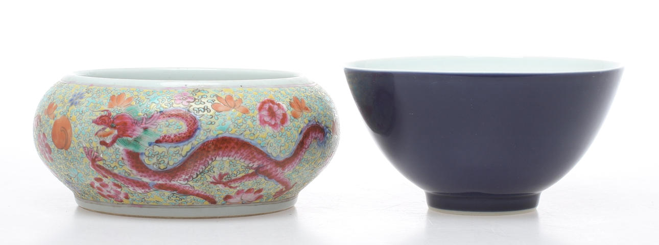 SKÅLAR, 2 st, porslin, Kina.