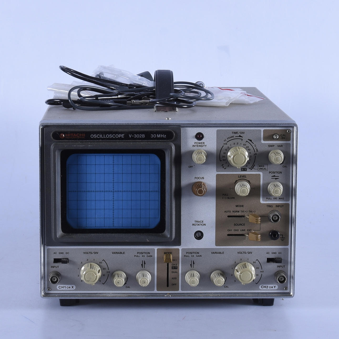 OSCILLOSCOPE, Hitachi.