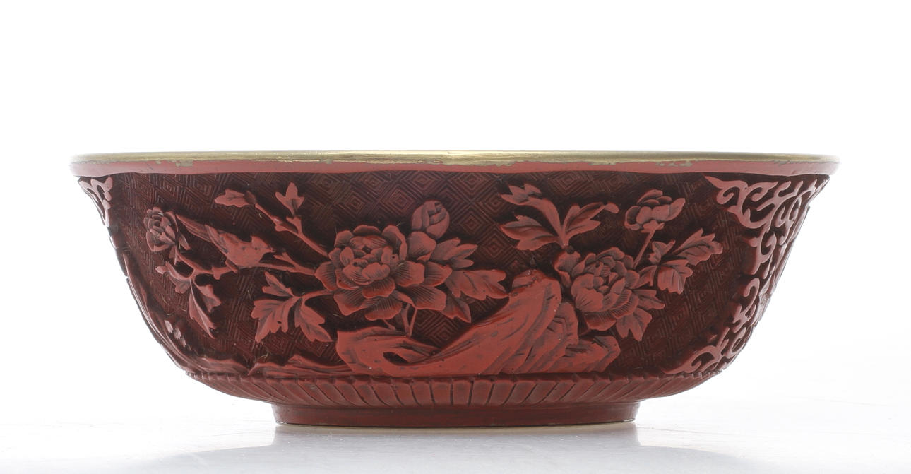 SKÅL, lackarbete, Kina.