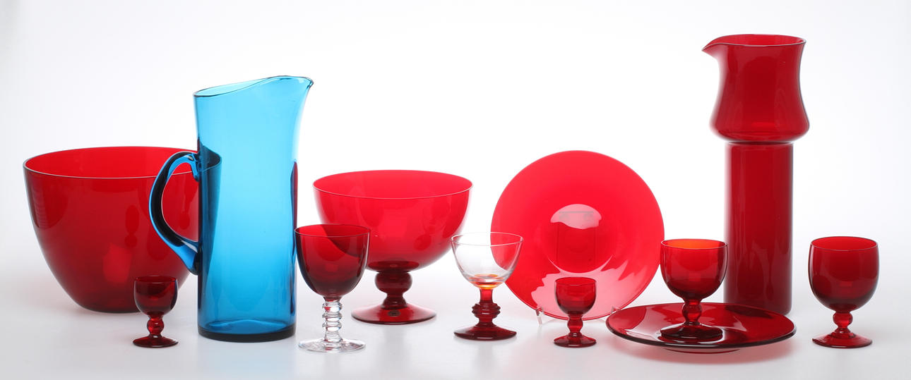 PARTI GLAS, ca 50 delar, bland annat Reijmyre.