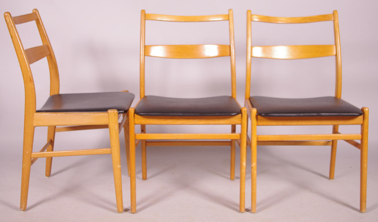 STOLAR, 3 stycken, "Minett", Bro Bohag, Troeds, ek.