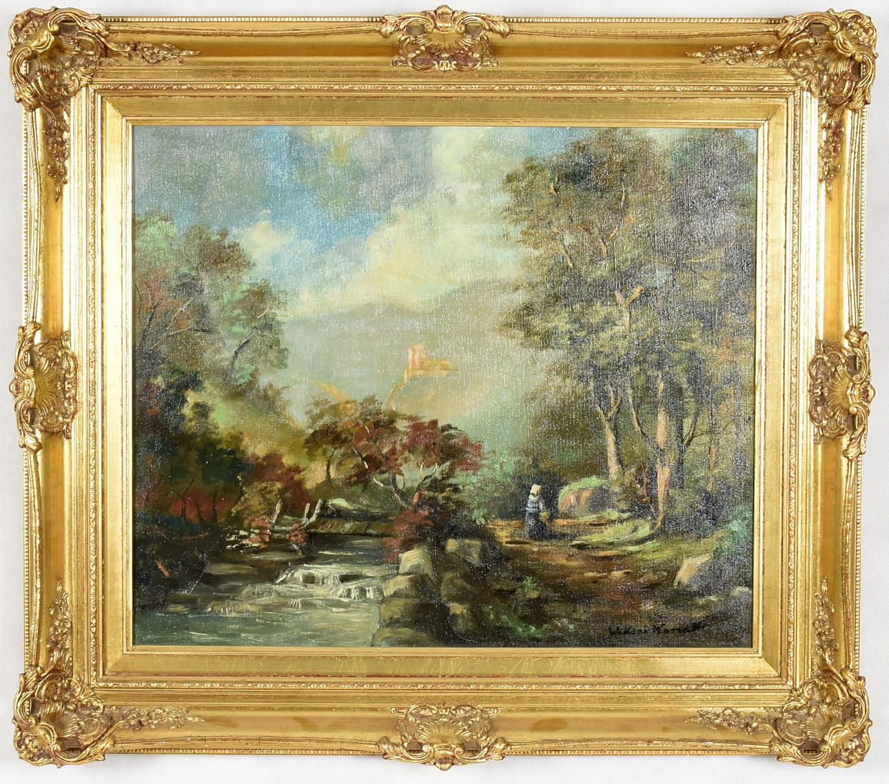 WIKTOR KORECKI. Olja på duk.