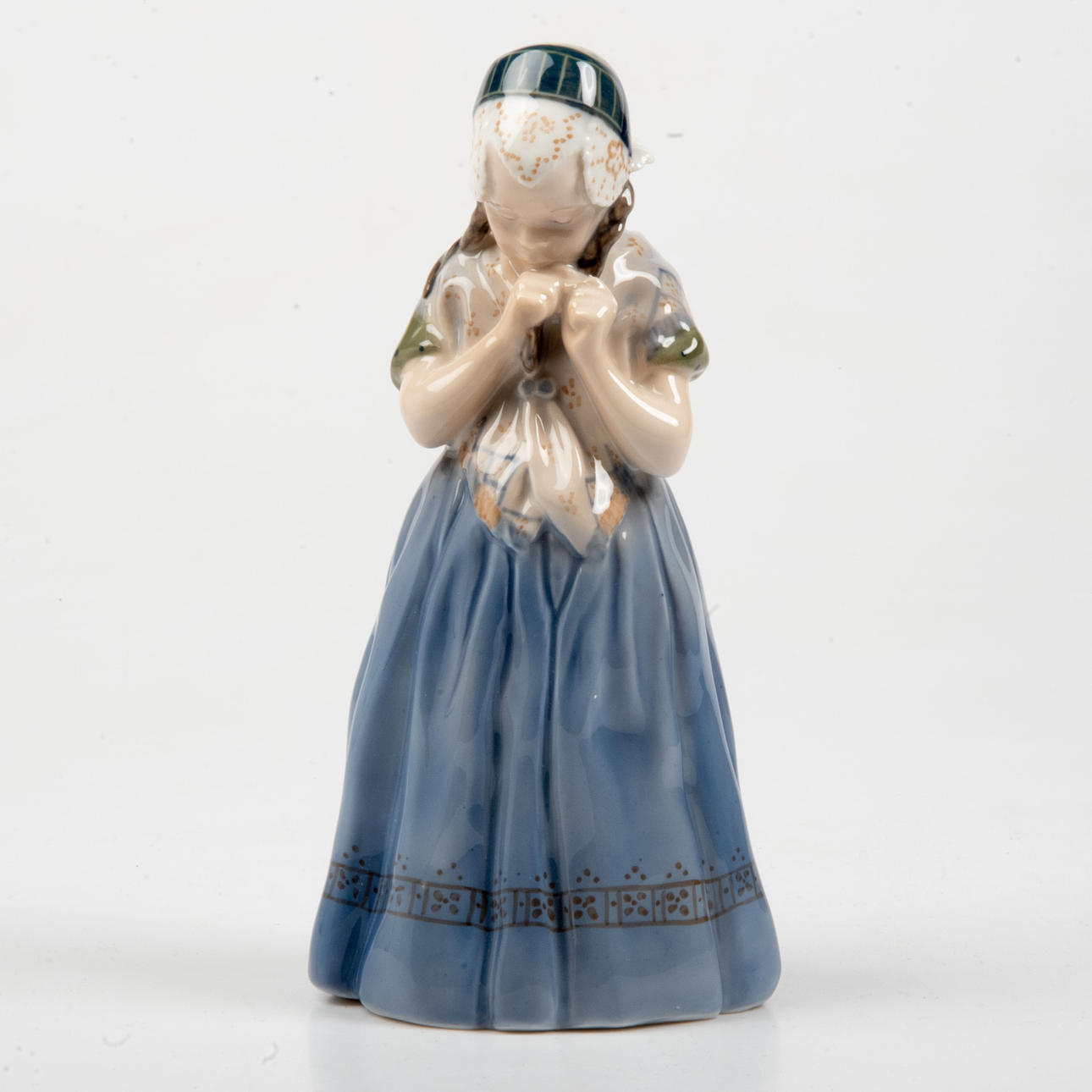 FIGURIN, porslin, flicka, Royal Copenhagen.