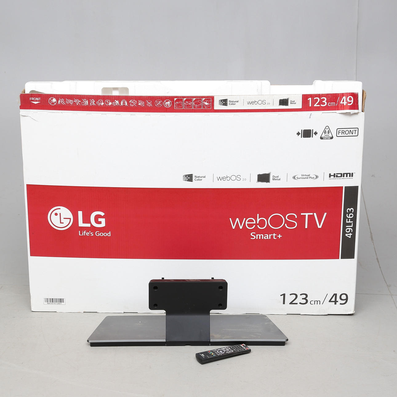 TV, LG, 49LF63. 49 inches.