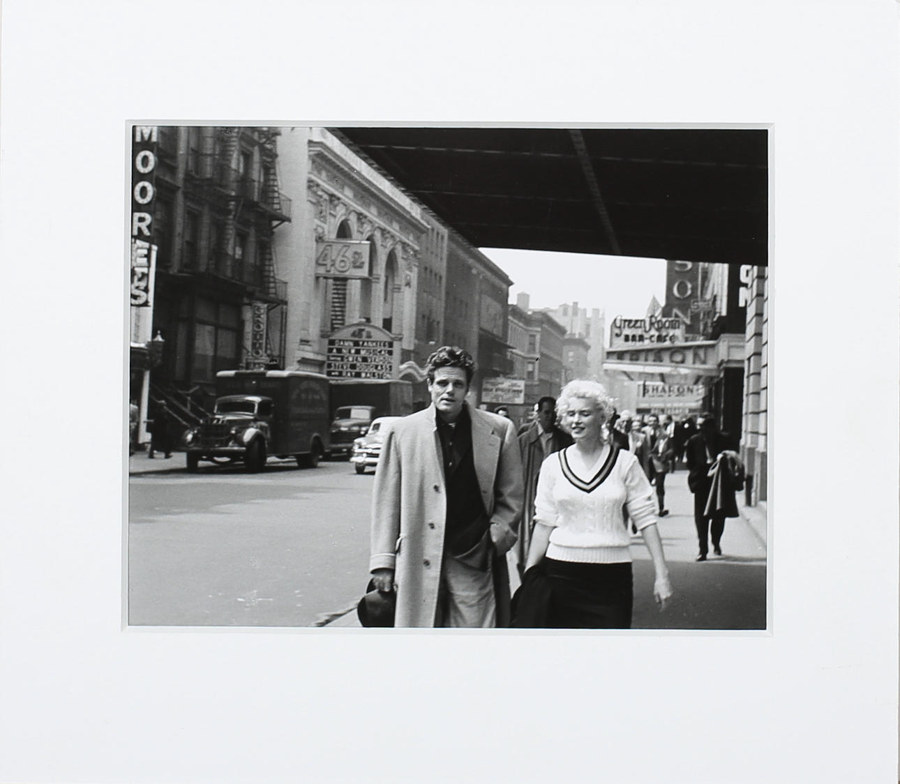 ROY SCHATT. Paret i New York. Fotografi. Signerad a tergo.