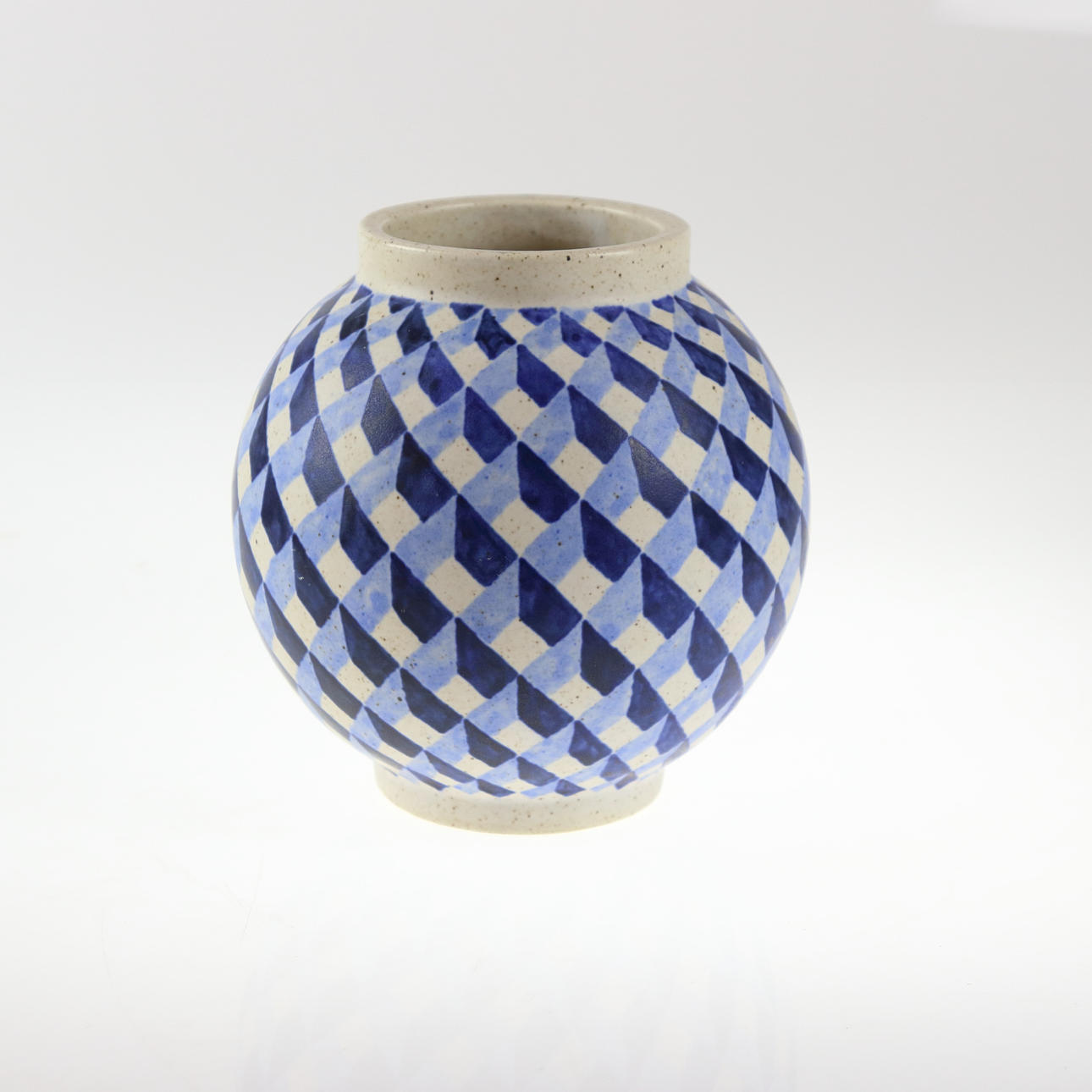 SVENNING BERTELSEN. Vase, glazed stoneware, signed SB.