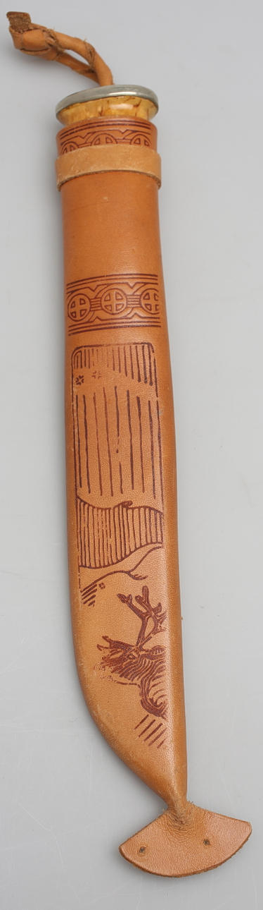 SAMEKNIV, Finland. Otydlig signatur.