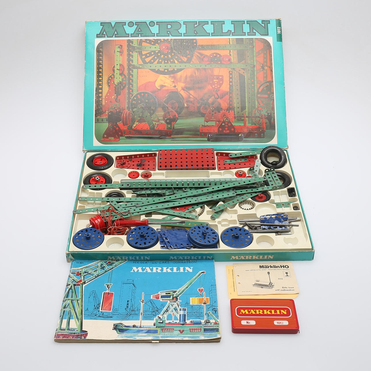 MÄRKLIN Metallbaukasten Modell 1012.