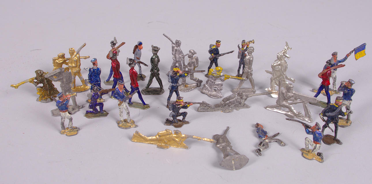 TENNSOLDATER, FORMAR MM.