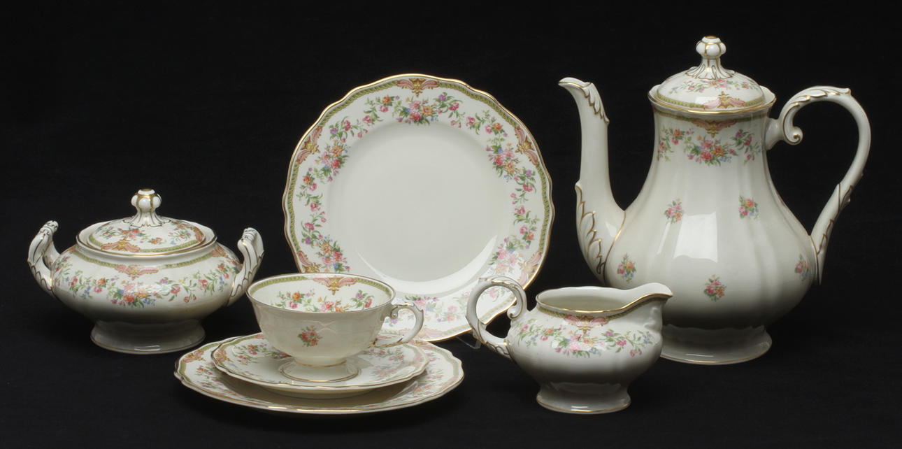 KAFFESERVIS, 32 delar, Krautheim, 1900-talets andra hälft.