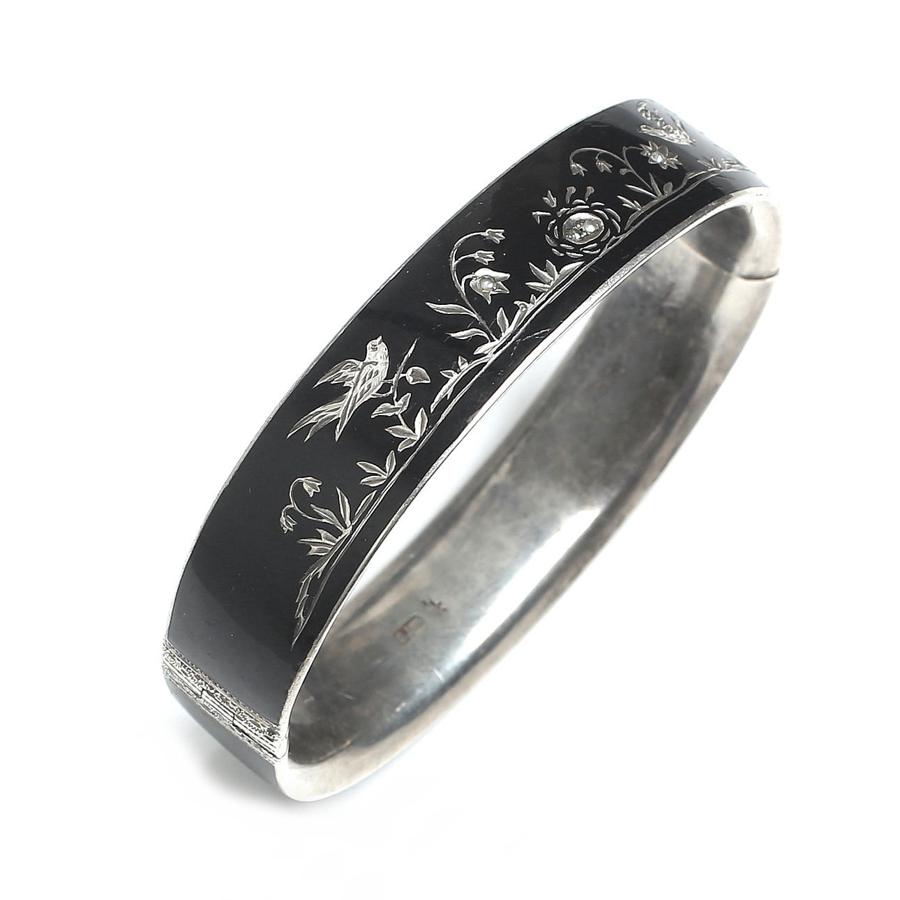 GEORG ADAM SCHEID. bracelet, silver, Vienna, Austria.