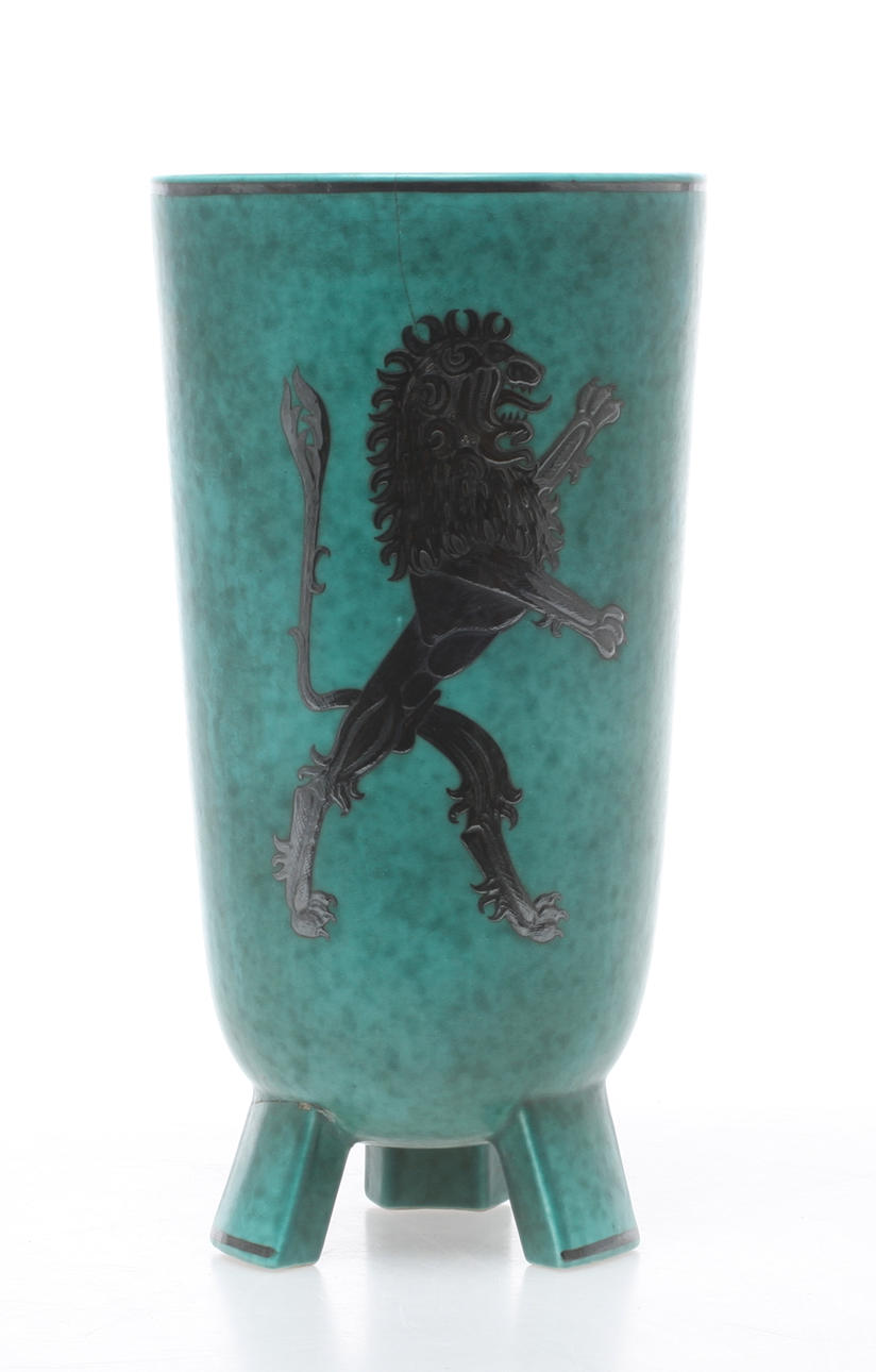 VAS, stengods, Argenta, Wilhelm Kåge, Gustavsberg.