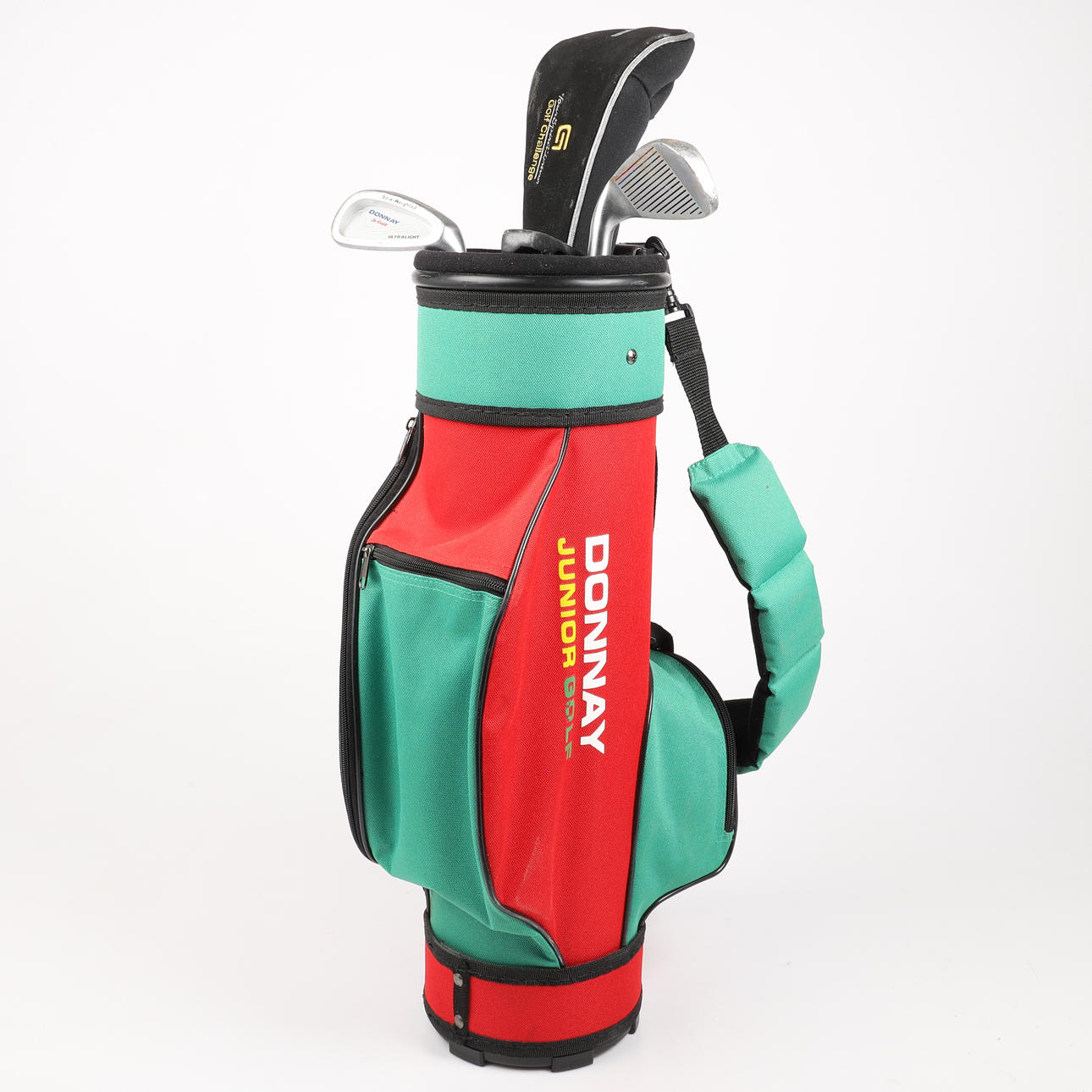 GOLFTASCHE MIT SCHLÄGERN, Kindermodell, Donnay Junior.