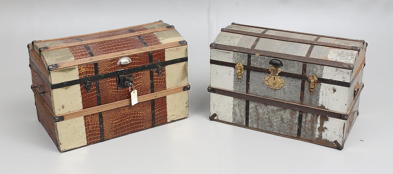 KOFFERTAR (2), tidigt 1900-tal.