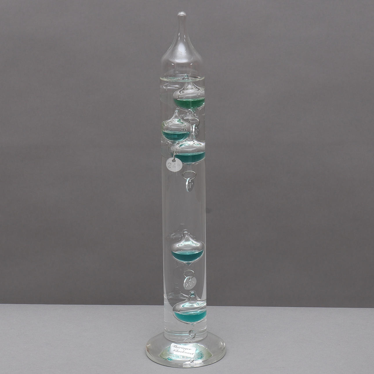 GALILEO TERMOMETER, glas, Thüringer glaskunst.