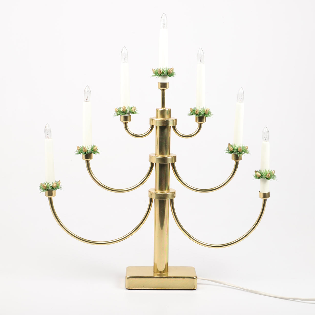 ADVENTSLJUSSTAKE, mässing, Konstsmide.