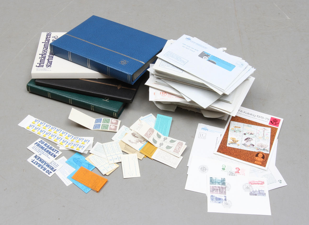 DIVERSE FRIMÄRKEN, mestadels Sverige.