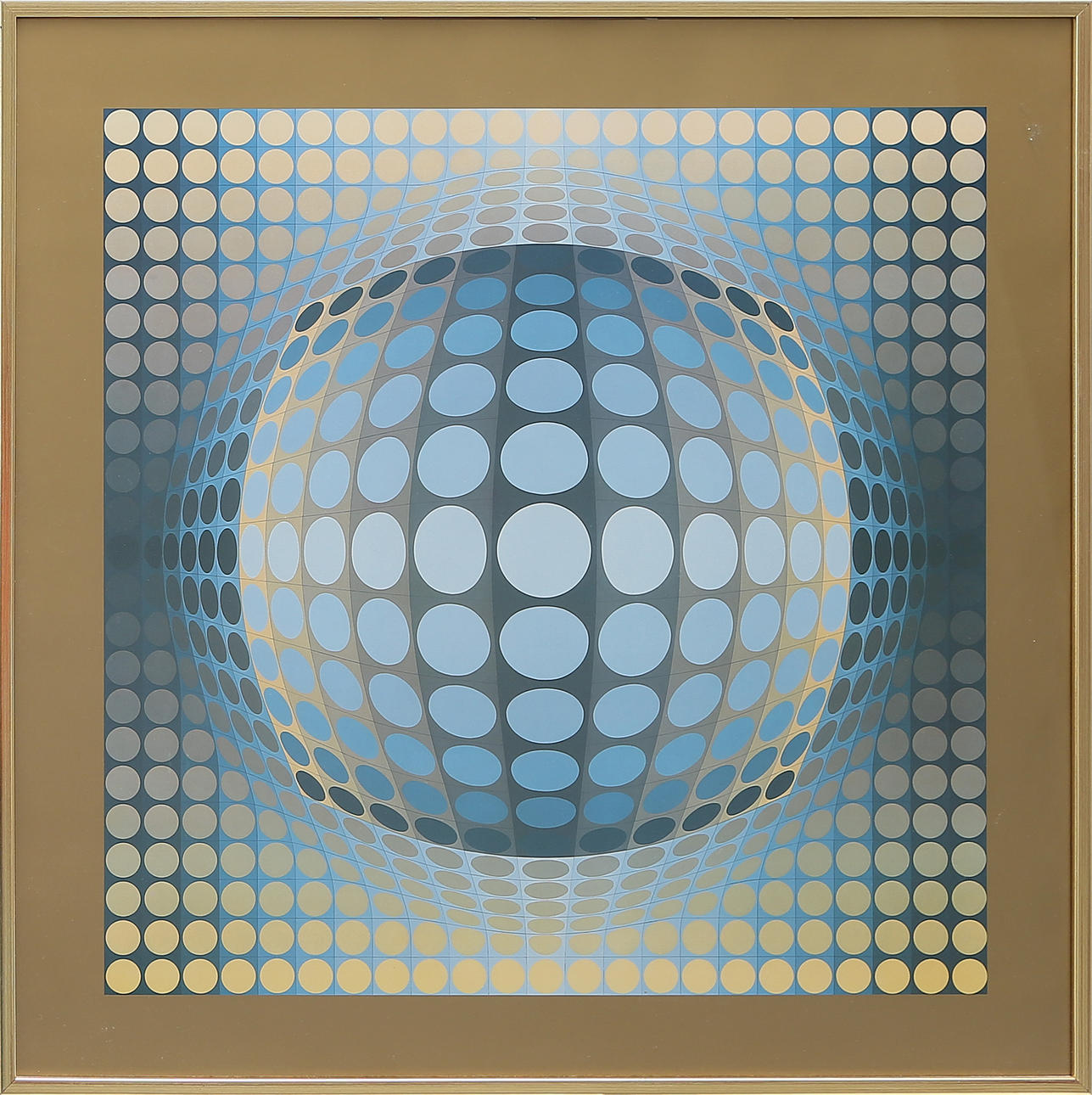 VICTOR VASARELY. Tryck.