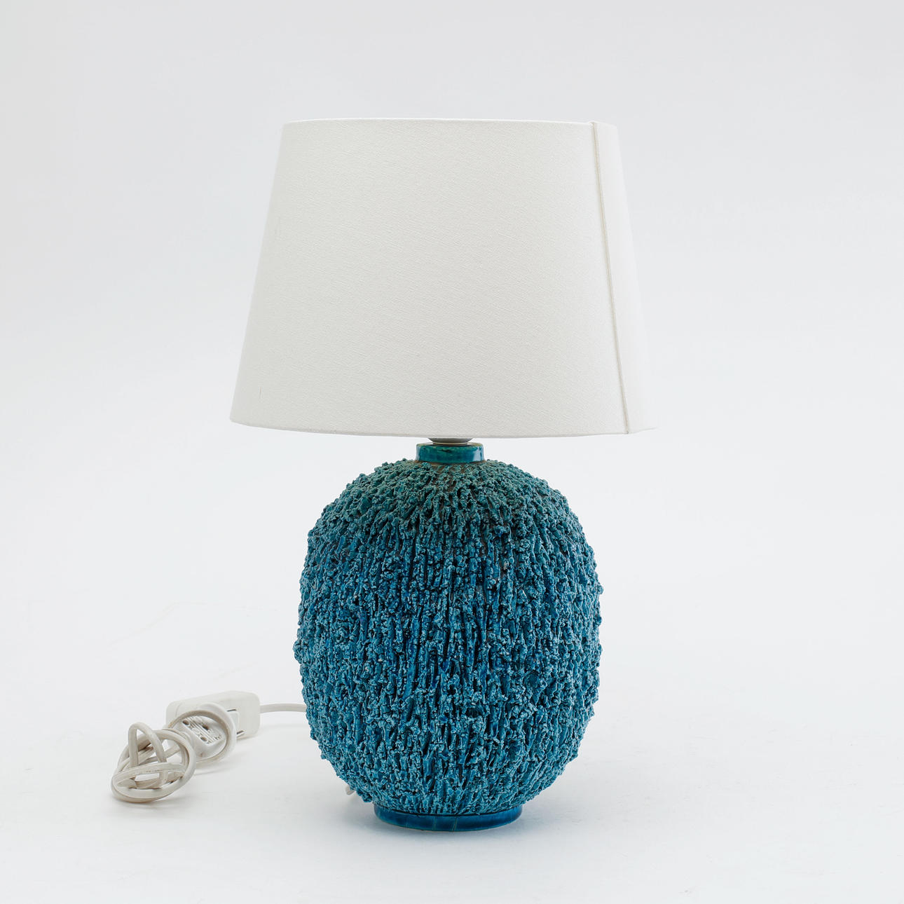 GUNNAR NYLUND. Lamp base, stoneware, "Chamotte" Rörstrand.