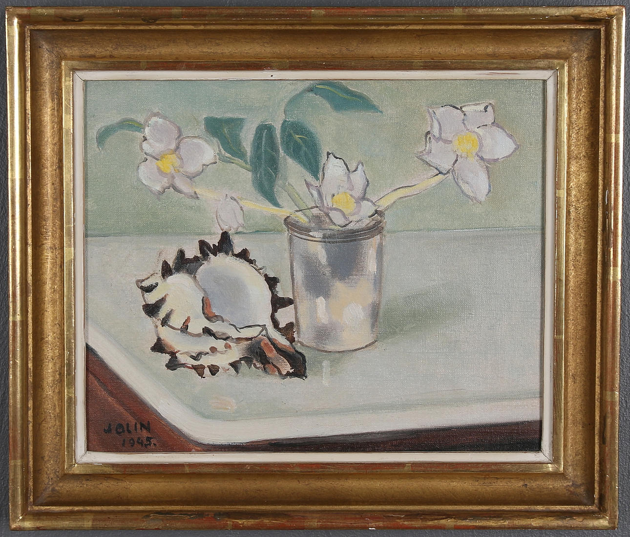 EINAR JOLIN. Olja på duk, signerad och daterad 1945.