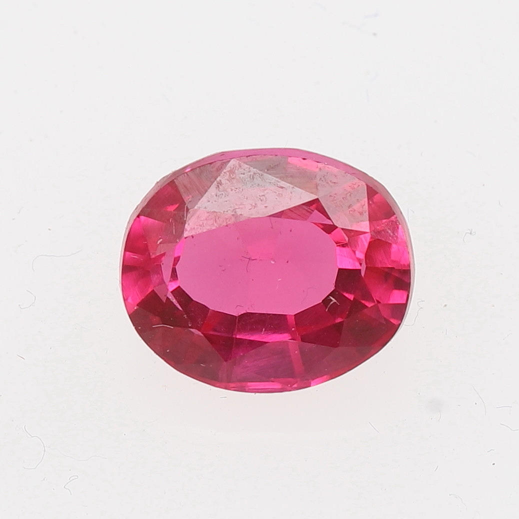 ÆDELSTEN, pink safir, vægt ca 8,95 ct.
