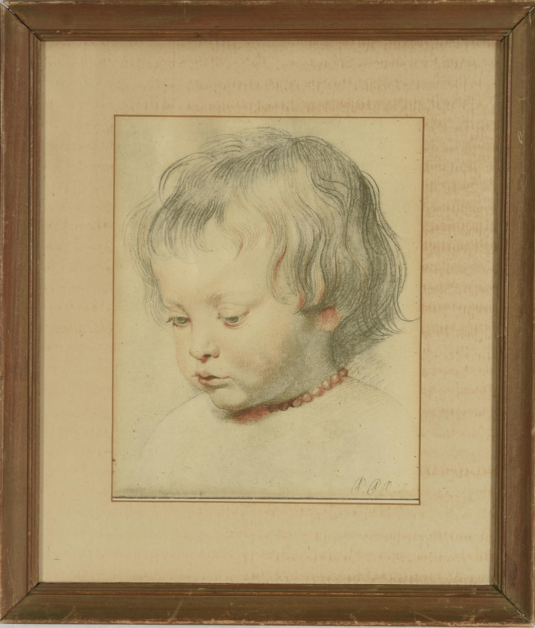 PETER PAUL RUBENS. EFTER. Facsimiltryck.