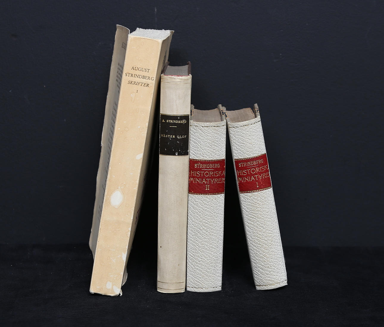 BÖCKER, 4st. August Strindberg, 1900-tal.