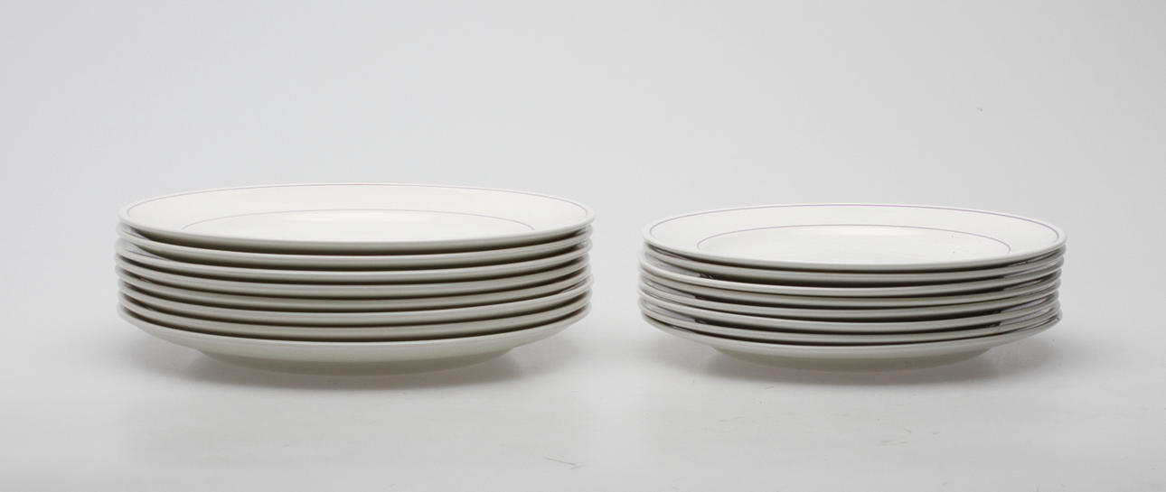 SERVISDELAR, 16 delar, "Poem" Ulrica Hydman Vallien, Rörstrand.