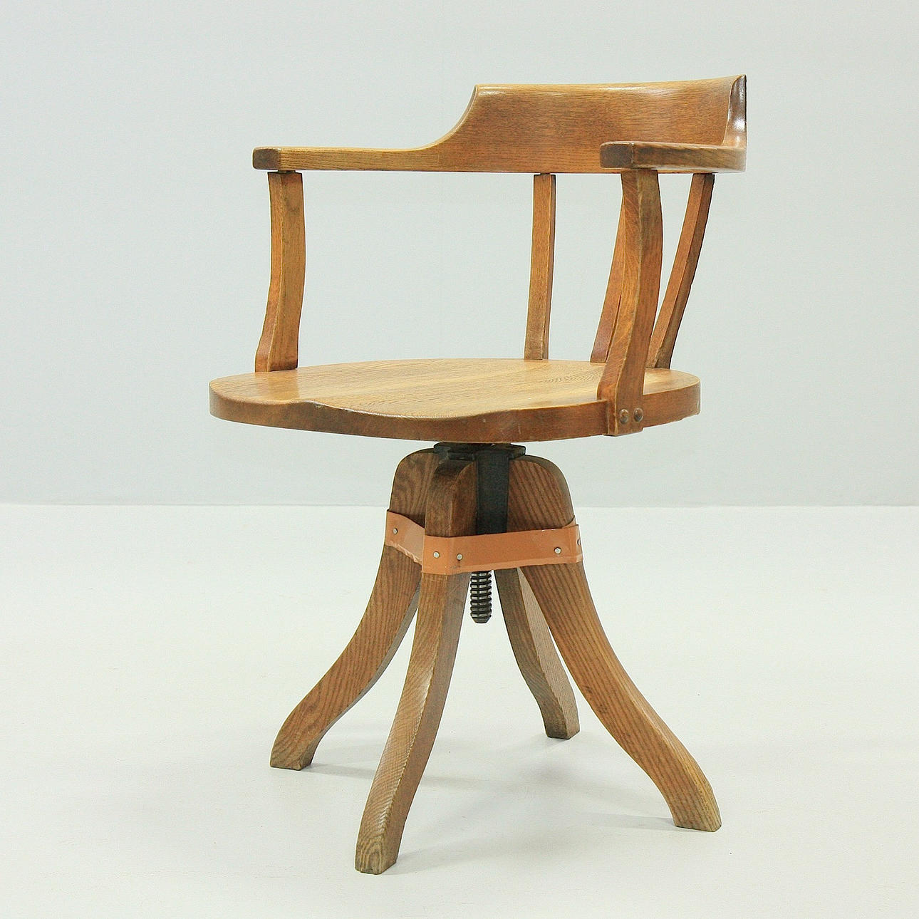 KONTORSSTOL, ek, tidigt 1900-tal.