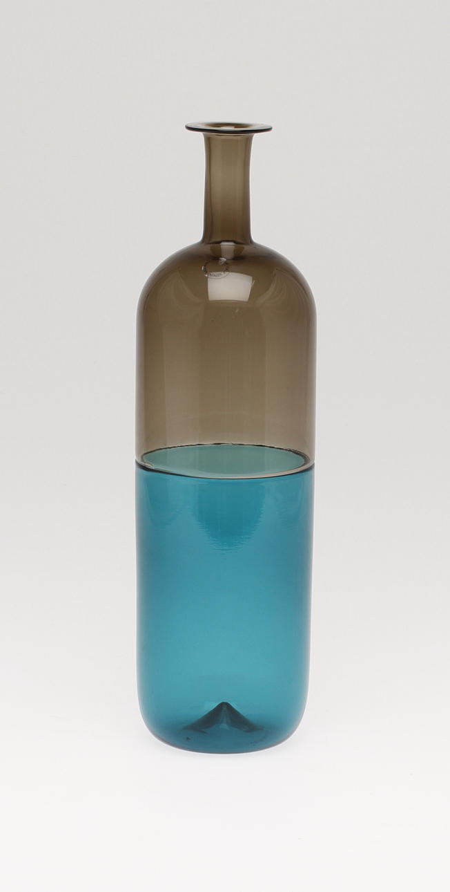 VAS, glas, "Bolle", Tapio Wirkkala, Signerad Venini TW 90.