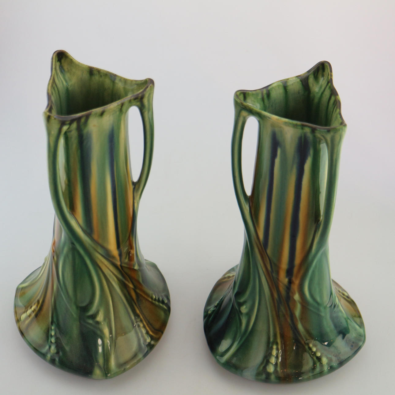 HENRY VAN DE VELDE STIL JUGENDSTIL VASEN.