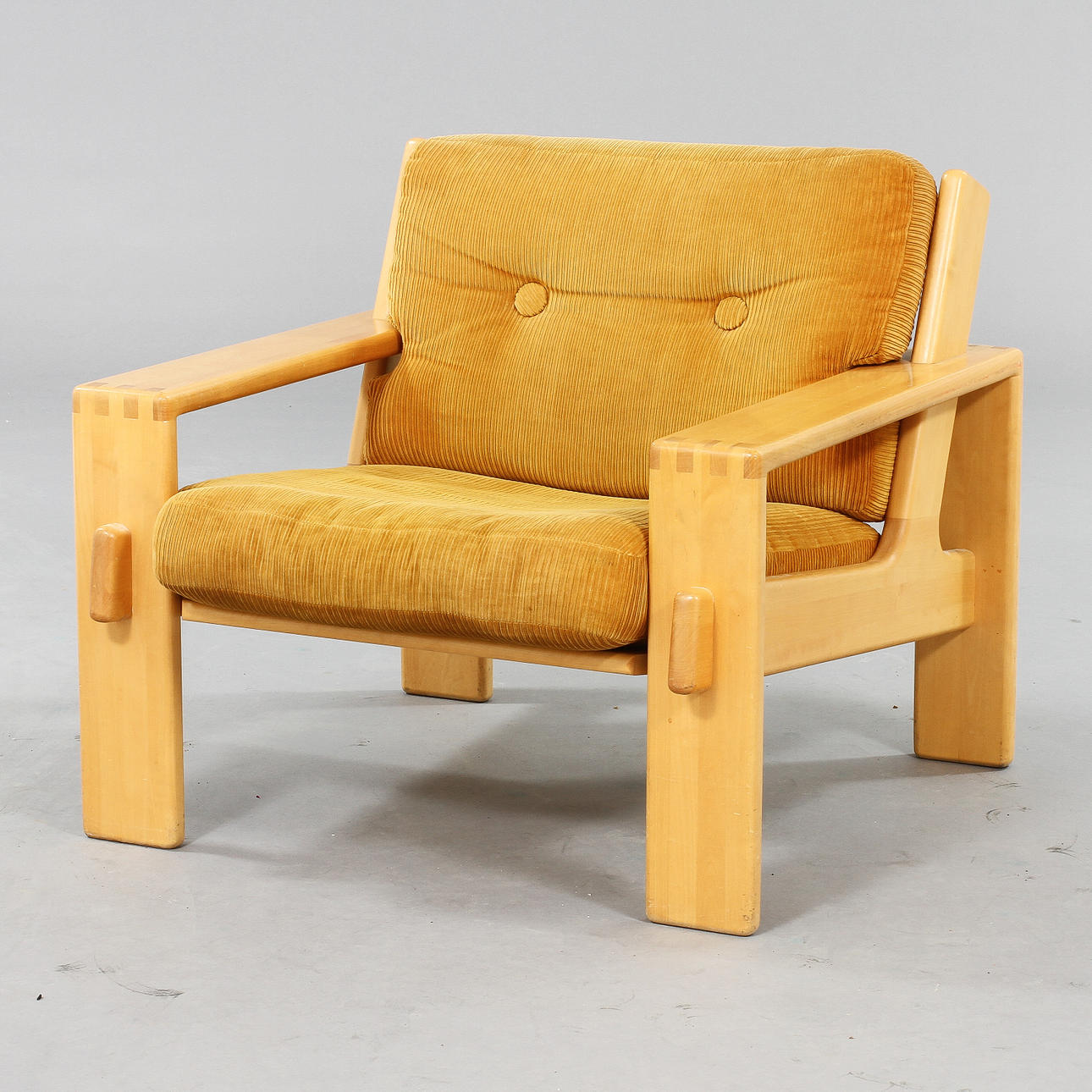 FÅTÖLJ "BONANZA", Esko Pajamies för Asko, Finland 1970-tal.