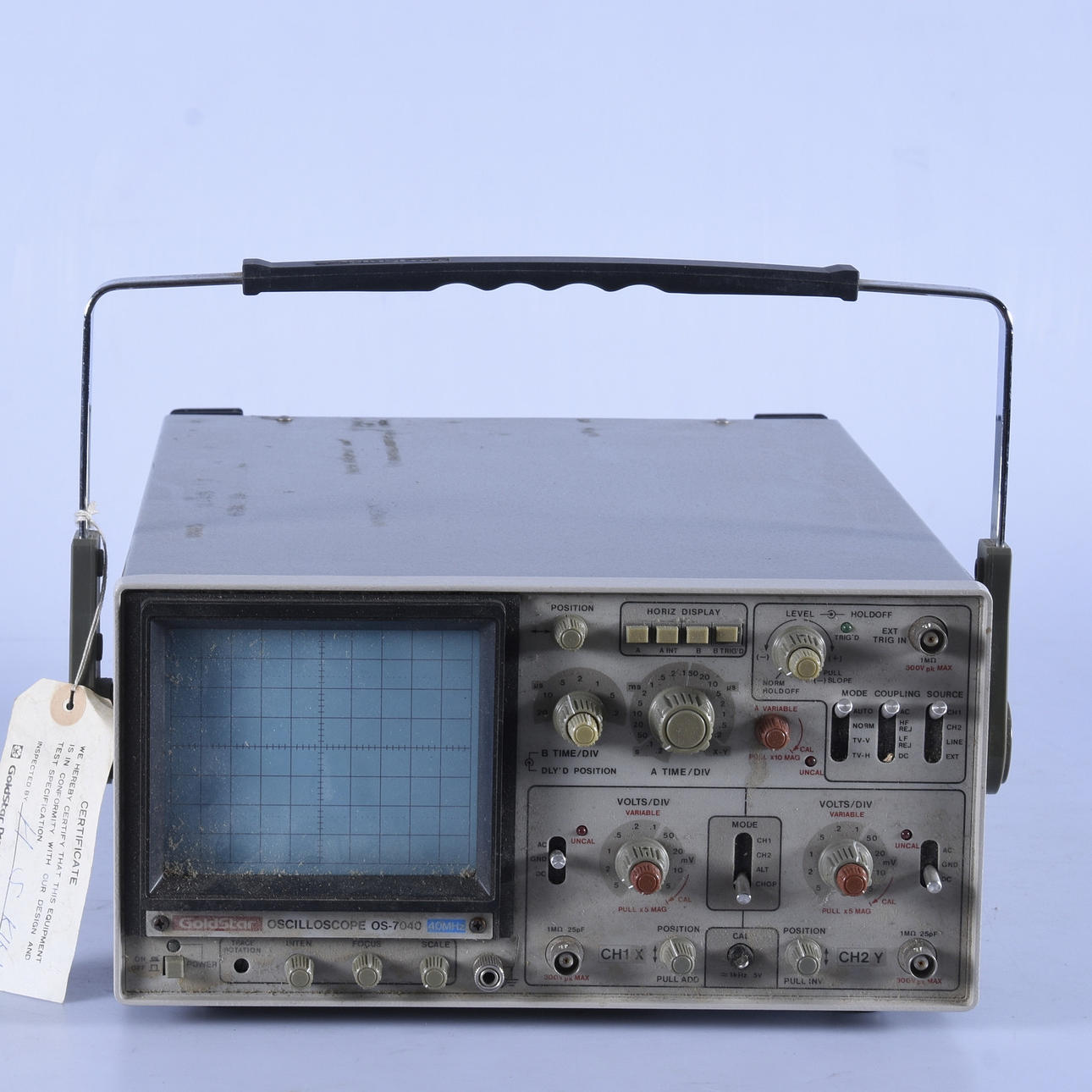 OSCILOSCOPIO, Goldstar OS-7040.