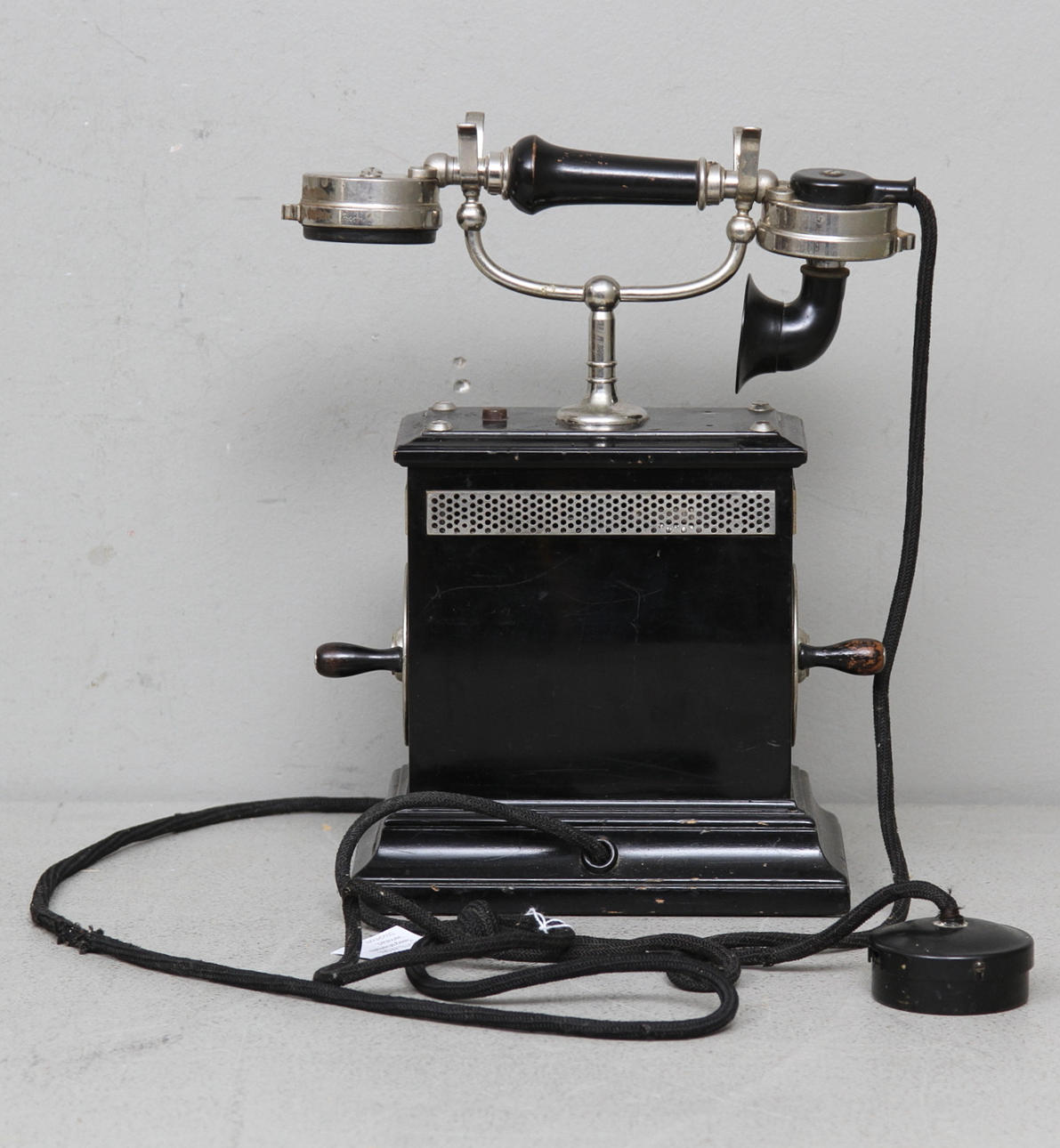 VEVTELEFON, Telegrafverkets Verkstad, Stockhom, 1900-talets början.