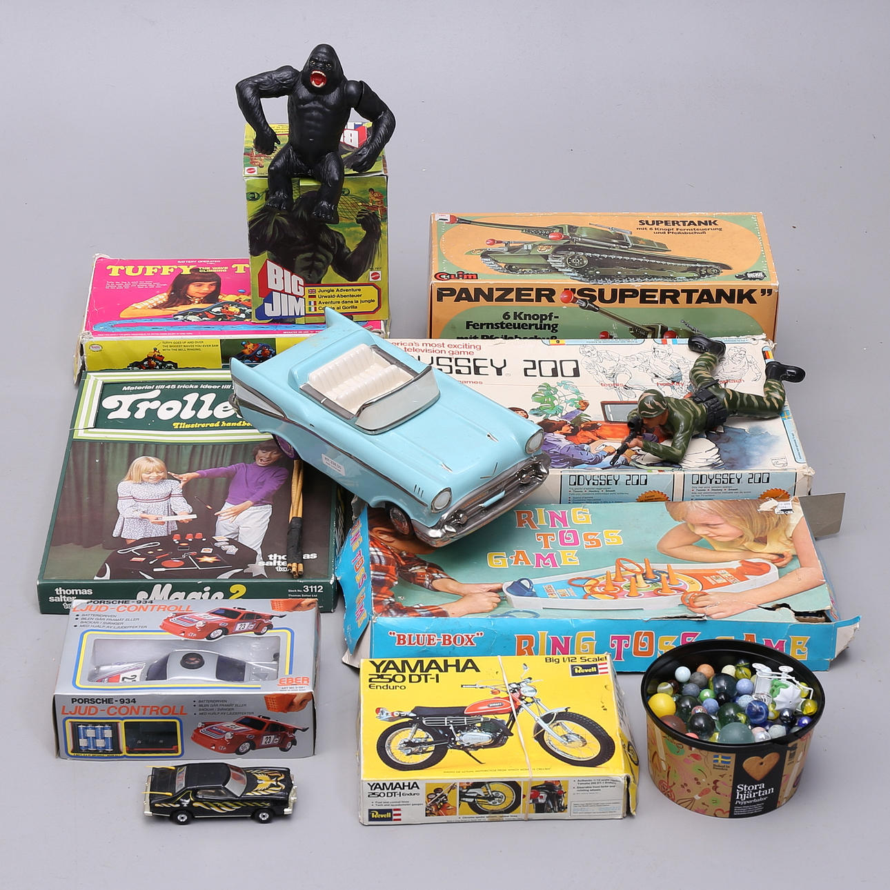 LEKSAKSBILAR, batteridrivna, SPEL m m.