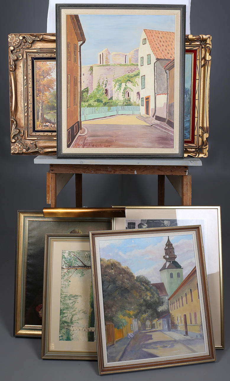 PARTI KONST, (11), olika tekniker.