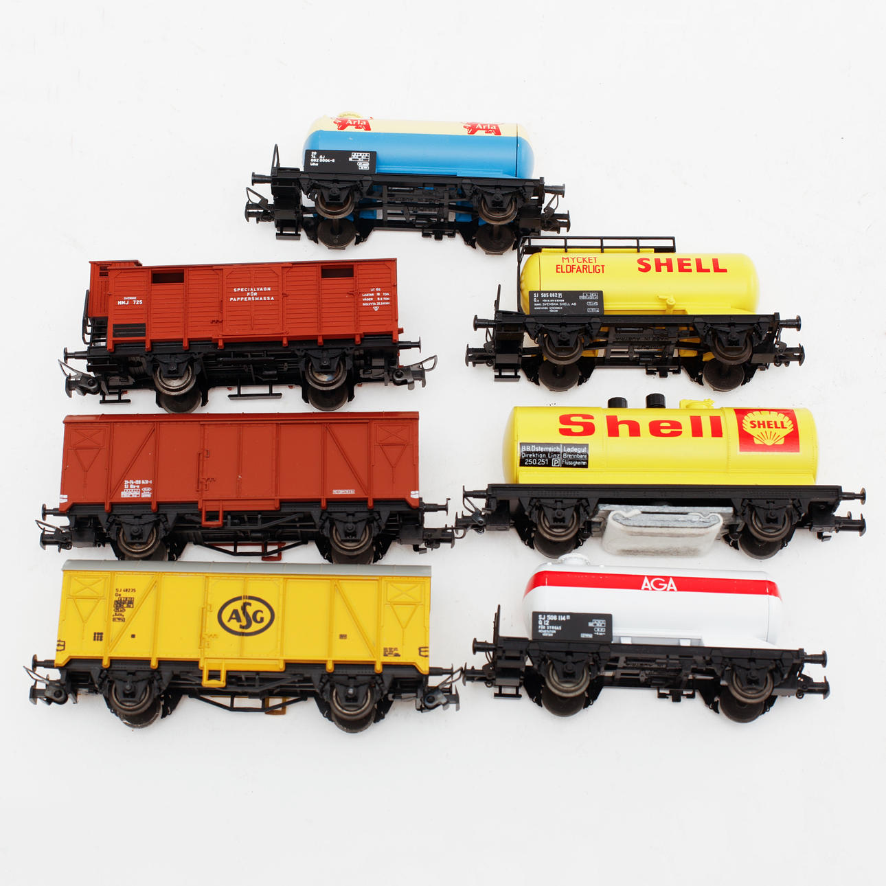 MODEL TRAIN, Liliput, 7 parts.