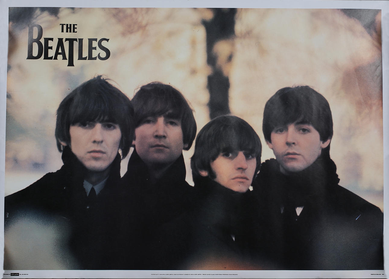 AFFISCH. The Beatles.