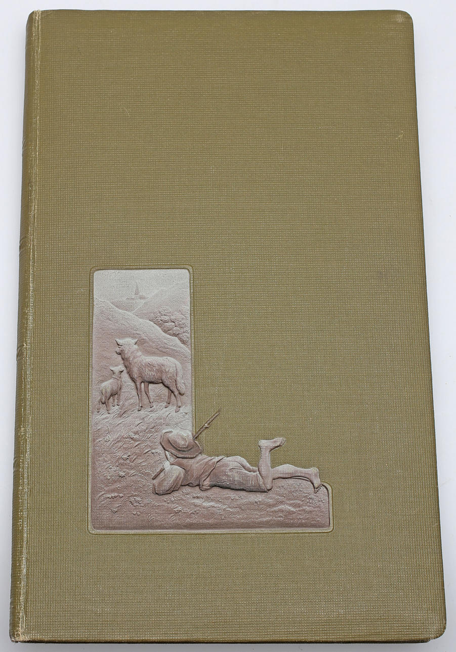 VYKORTSALBUM MED FODRAL, ca 115 vykort, 1900-talets första hälft.